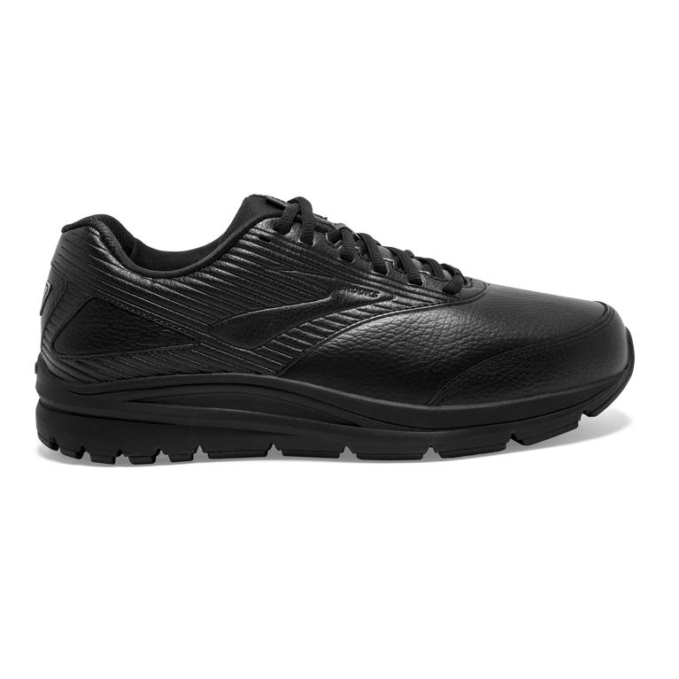 Brooks Addiction Walker 2 Walking Shoes - Men's - Black/Black (54613-FXJC)